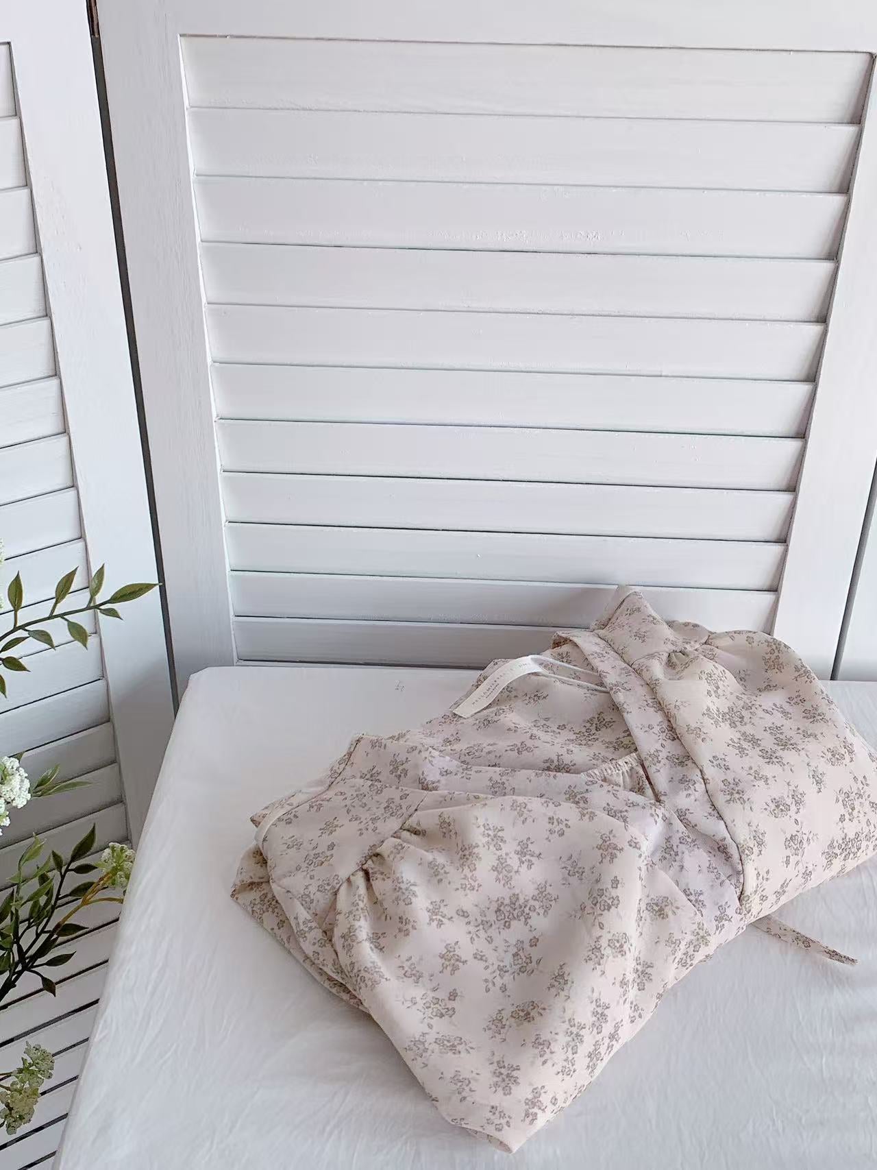 HELLO MILK TEE-85571 碎花連衣裙