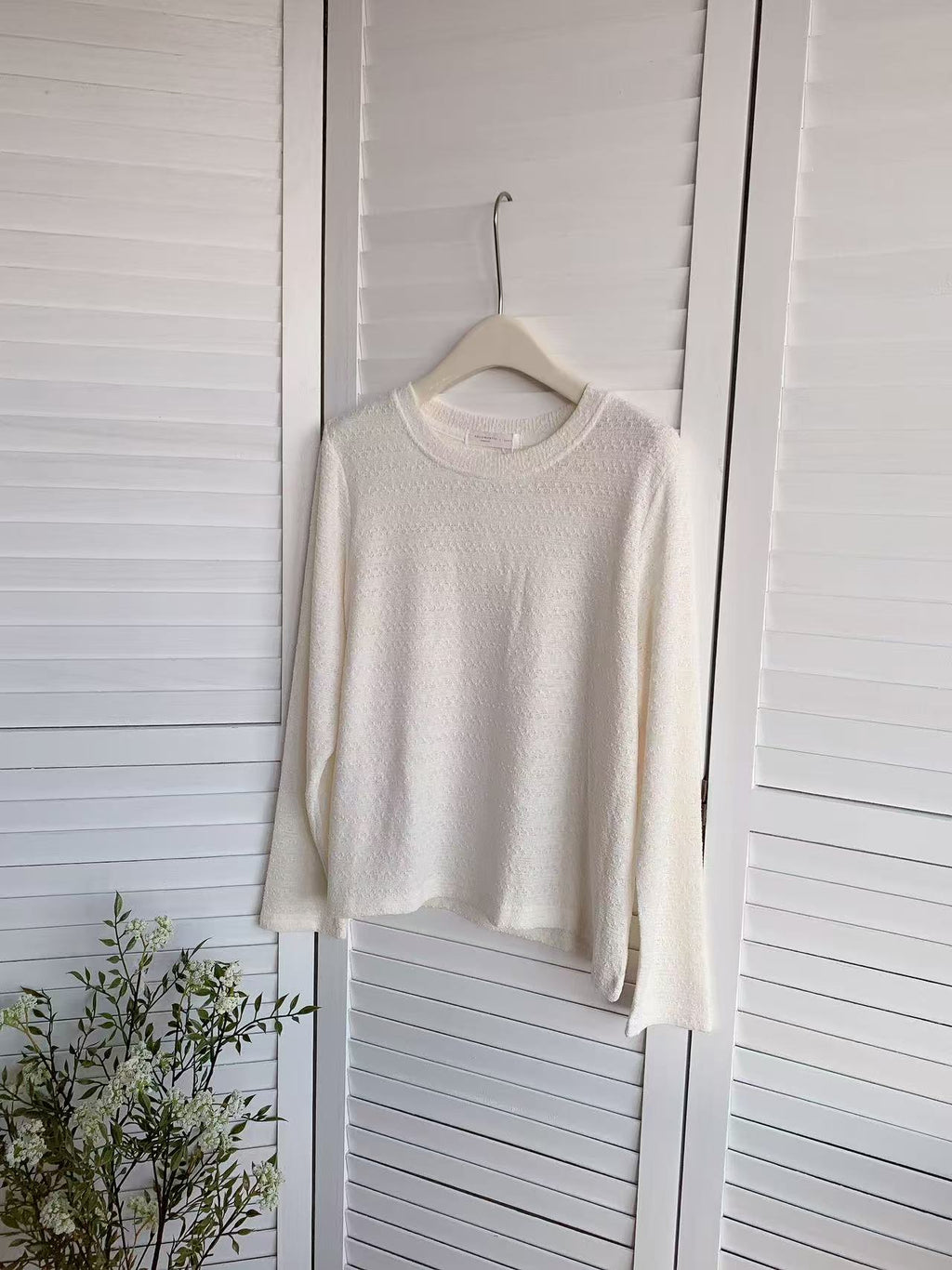 HELLO MILK TEE- 85566 百搭長袖衫