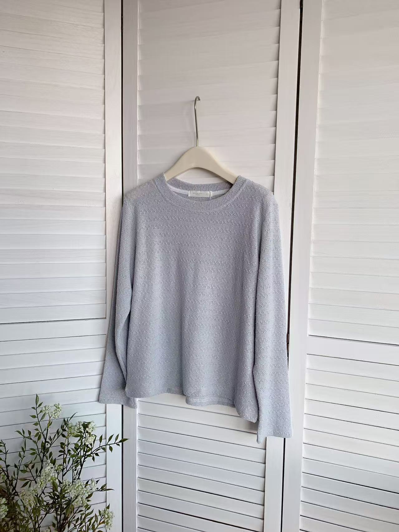 HELLO MILK TEE- 85566 百搭長袖衫