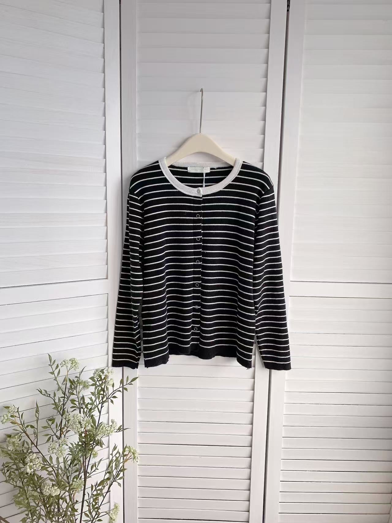 HELLO MILK TEE- 85585 條紋針織衫