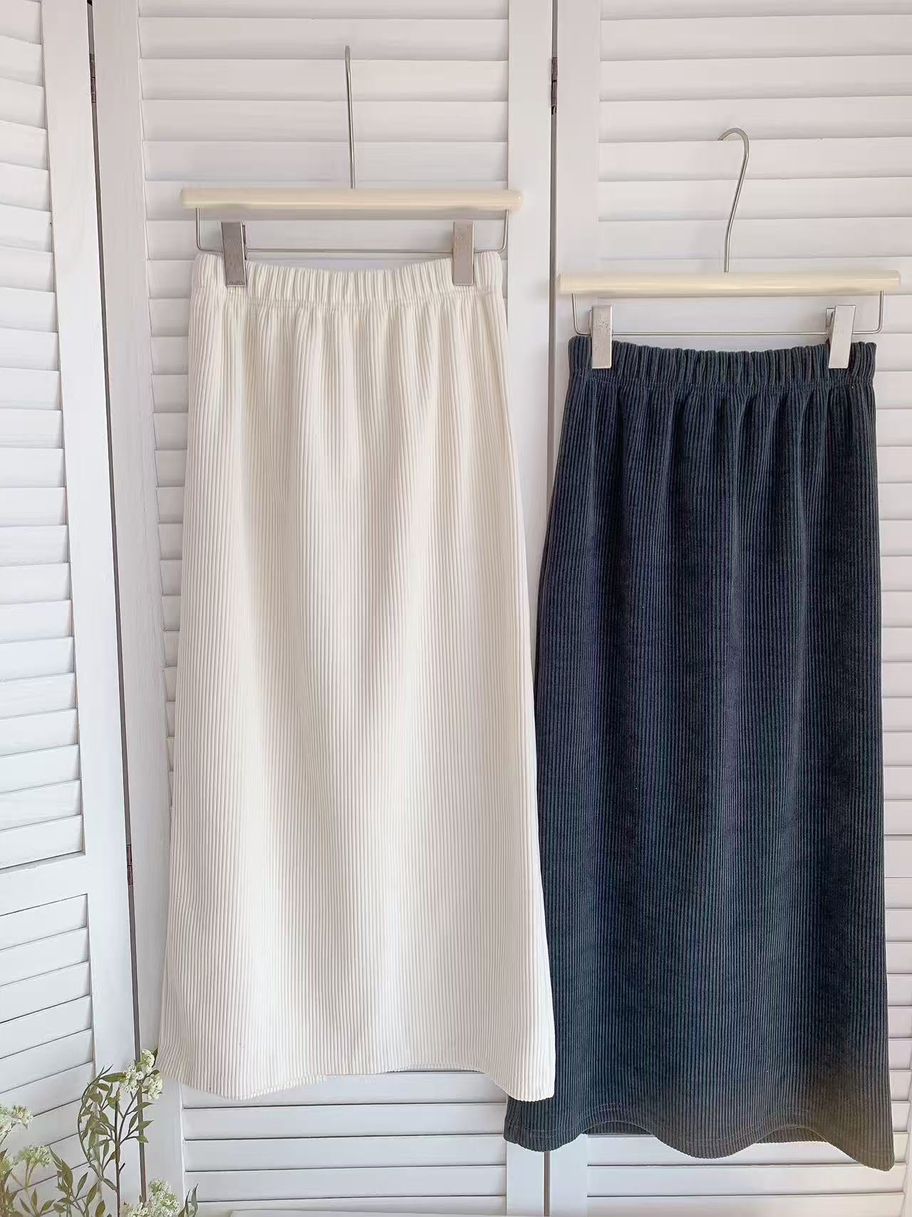 HELLO MILK TEE- 85552 直通半裙