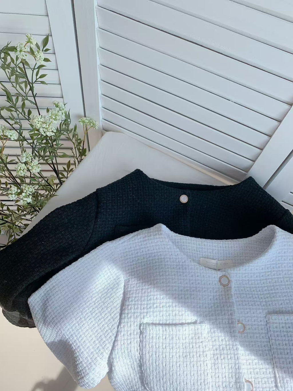 HELLO MILK TEE- 85632 圓領上衣