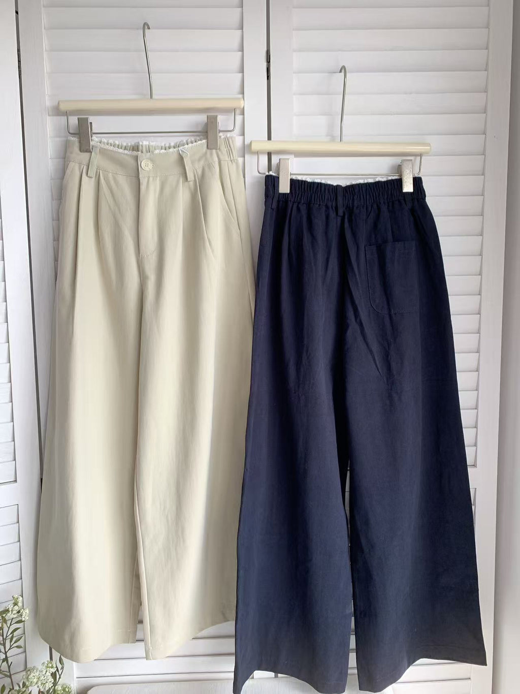 HELLO MILK TEE- 85521 花邊褲子