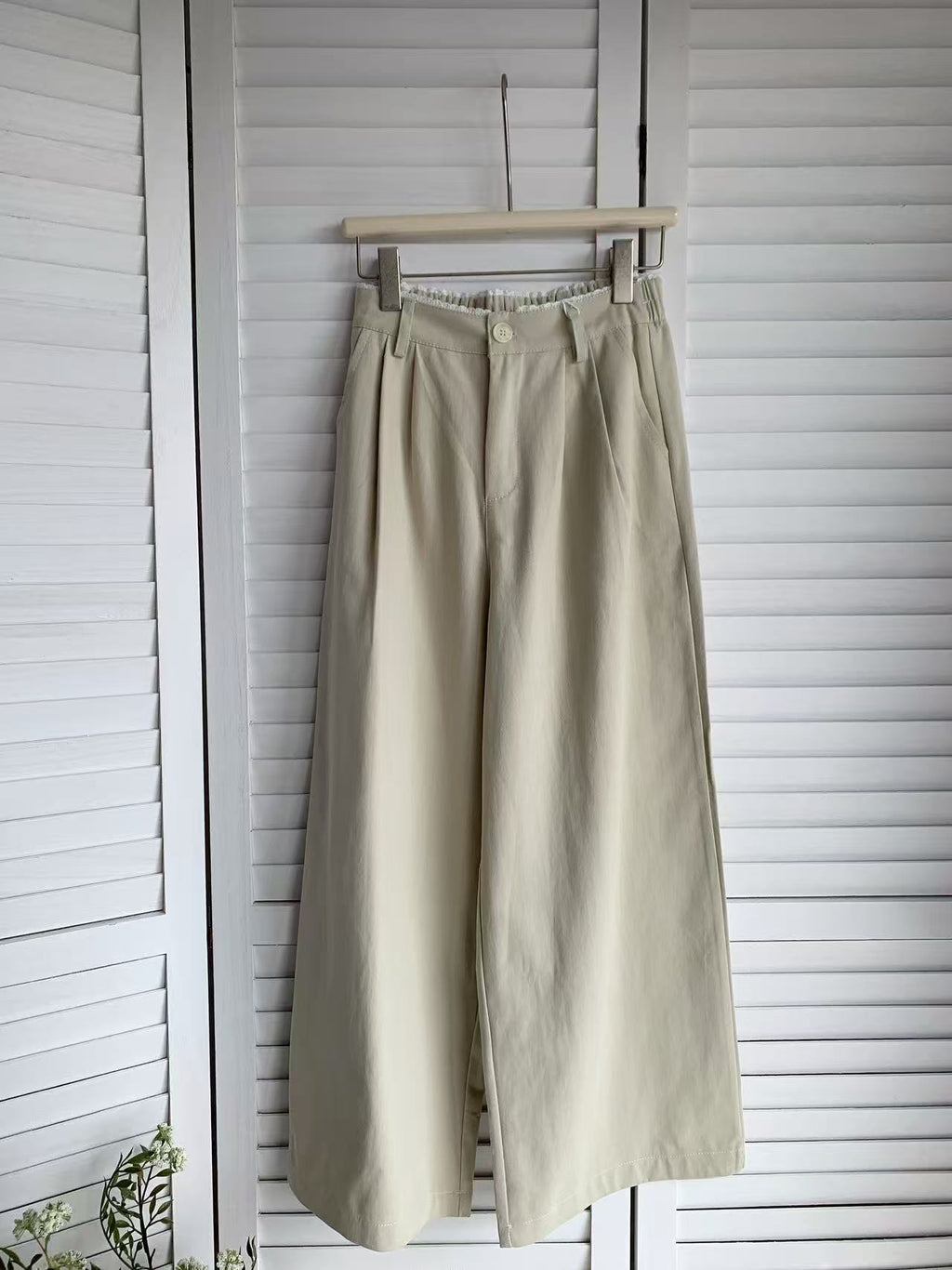 HELLO MILK TEE- 85521 花邊褲子