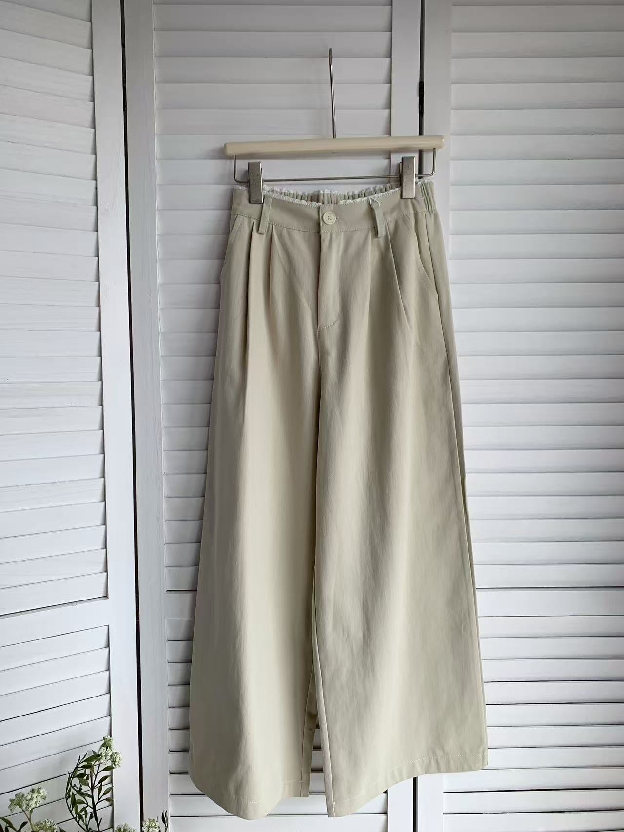 HELLO MILK TEE- 85521 花邊褲子