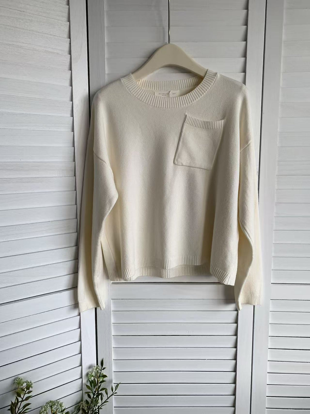 HELLO MILK TEE- 85560 圓領小衫