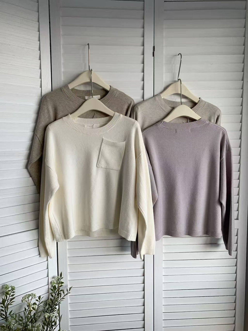 HELLO MILK TEE- 85560 圓領小衫