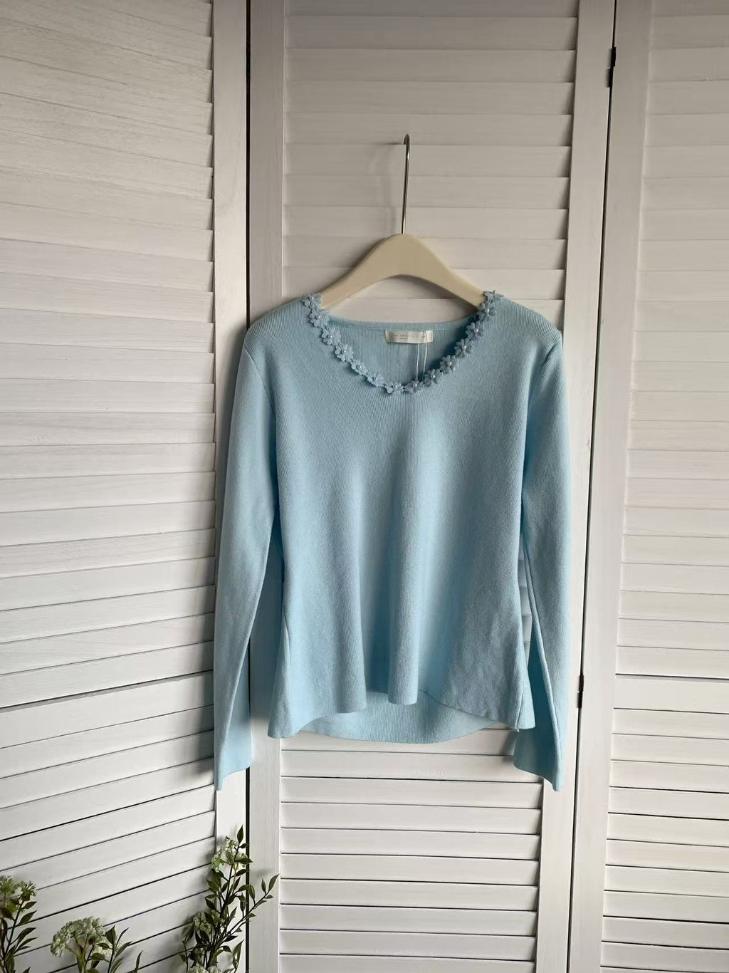 HELLO MILK TEE- 85624 花朵上衣