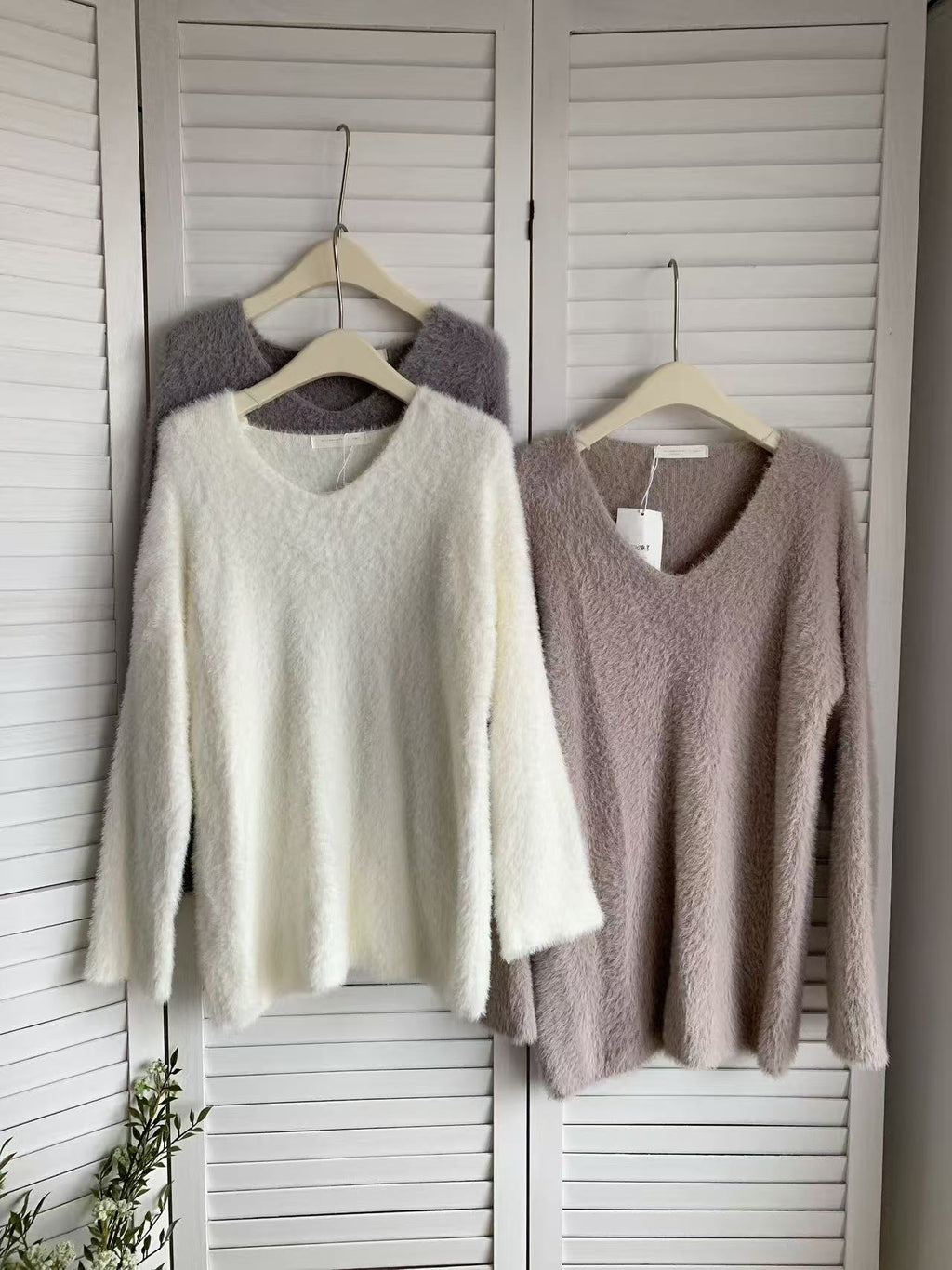 HELLO MILK TEE- 85702 百搭毛衣