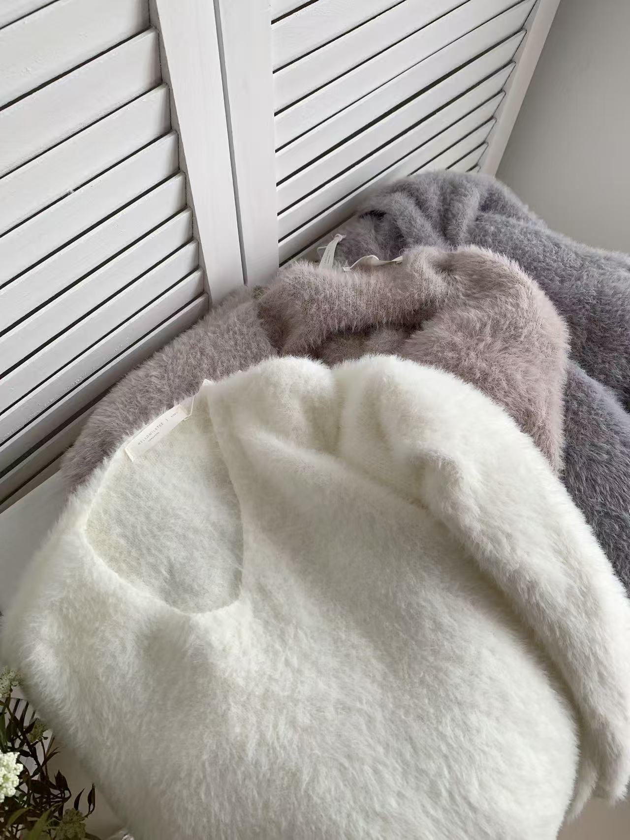 HELLO MILK TEE- 85702 百搭毛衣