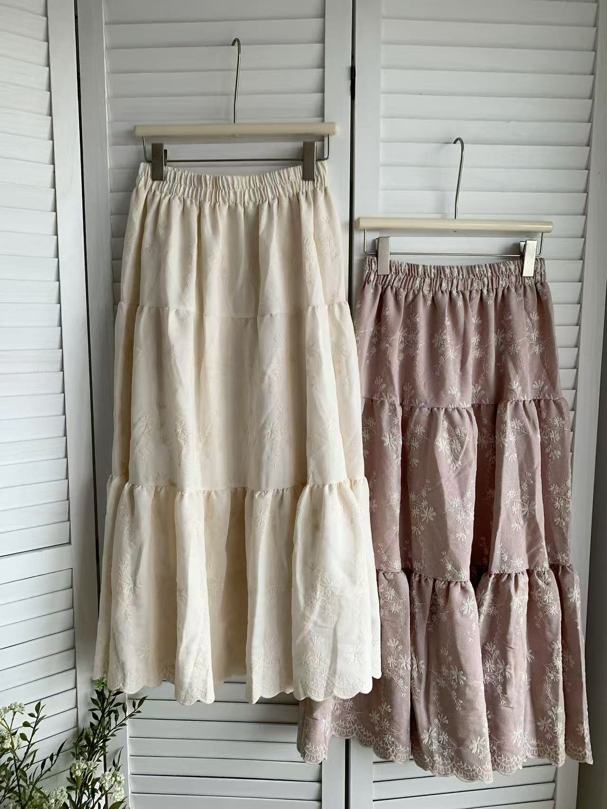 HELLO MILK TEE- 85476 印花半裙