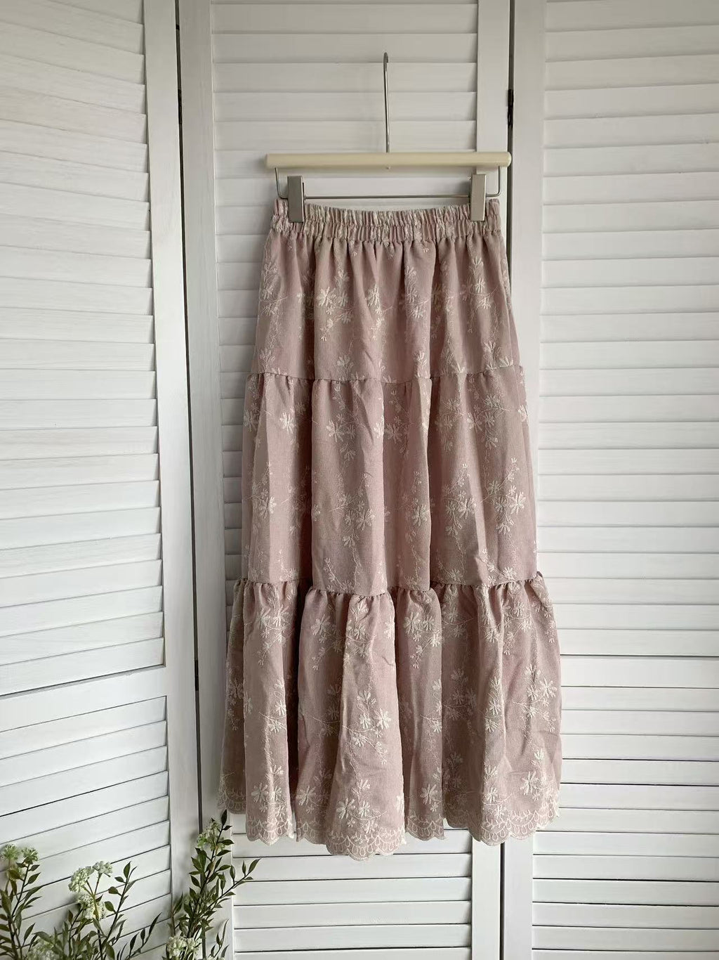 HELLO MILK TEE- 85476 印花半裙