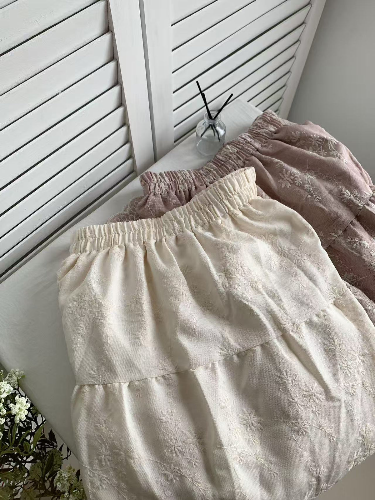 HELLO MILK TEE- 85476 印花半裙