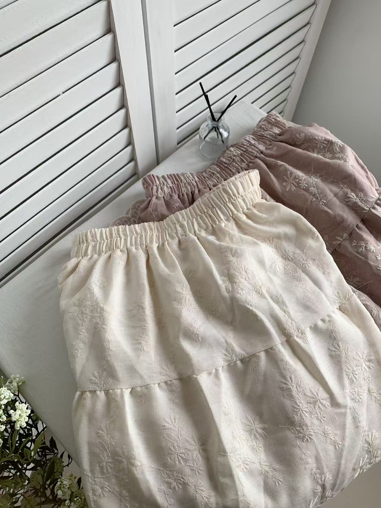 HELLO MILK TEE- 85476 印花半裙