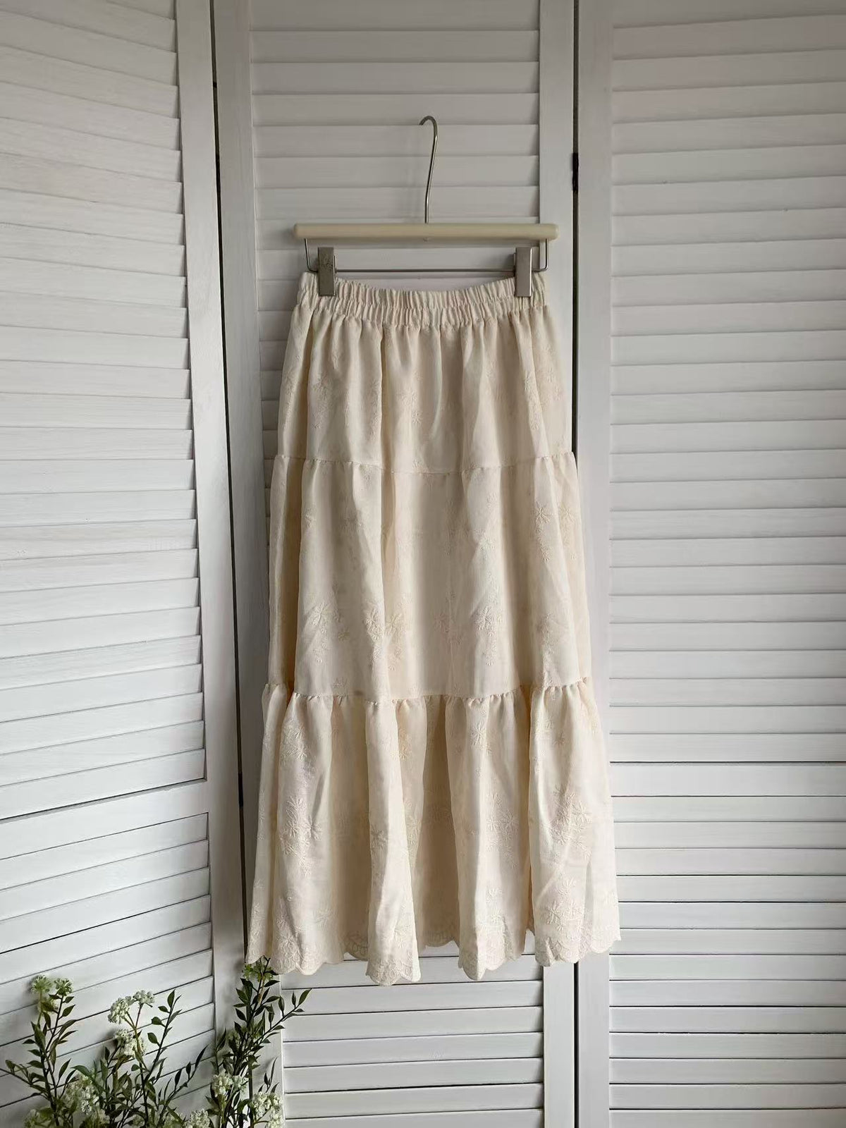 HELLO MILK TEE- 85476 印花半裙