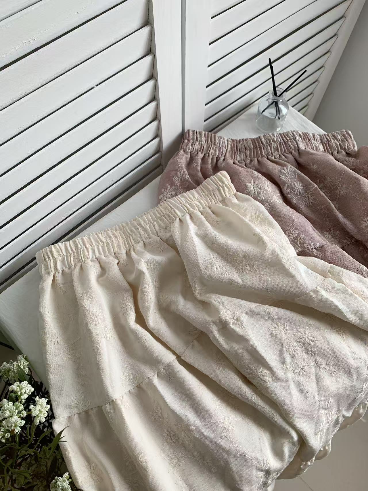 HELLO MILK TEE- 85476 印花半裙