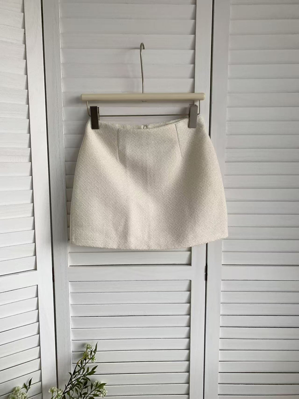 HELLO MILK TEE- 85660 小香風短裙