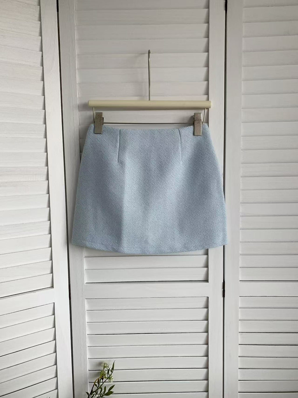 HELLO MILK TEE- 85660 小香風短裙