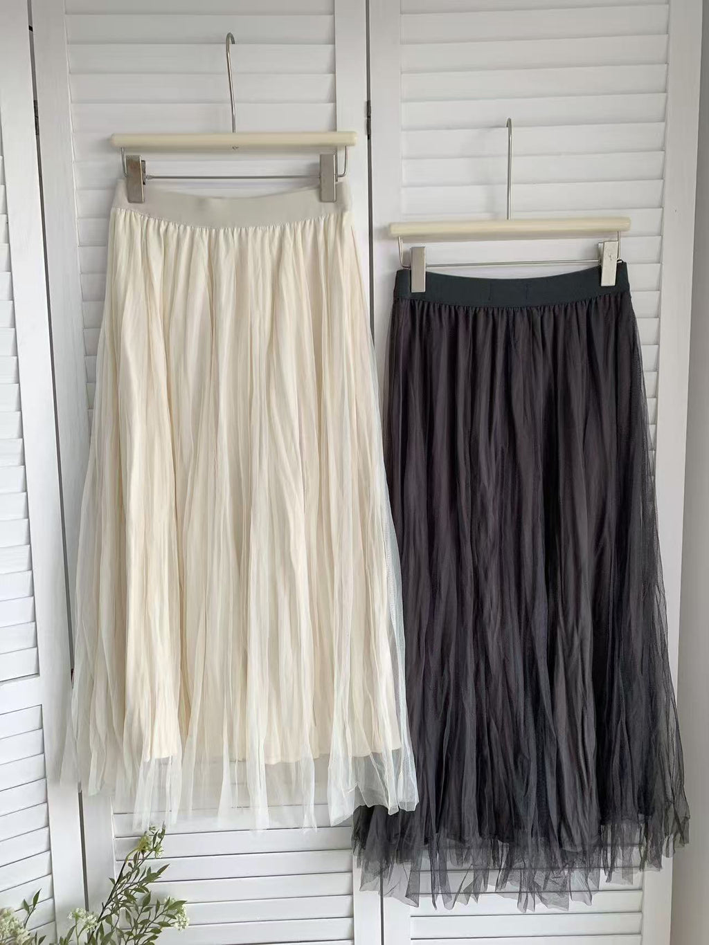 HELLO MILK TEE- 85545 兩面穿半裙