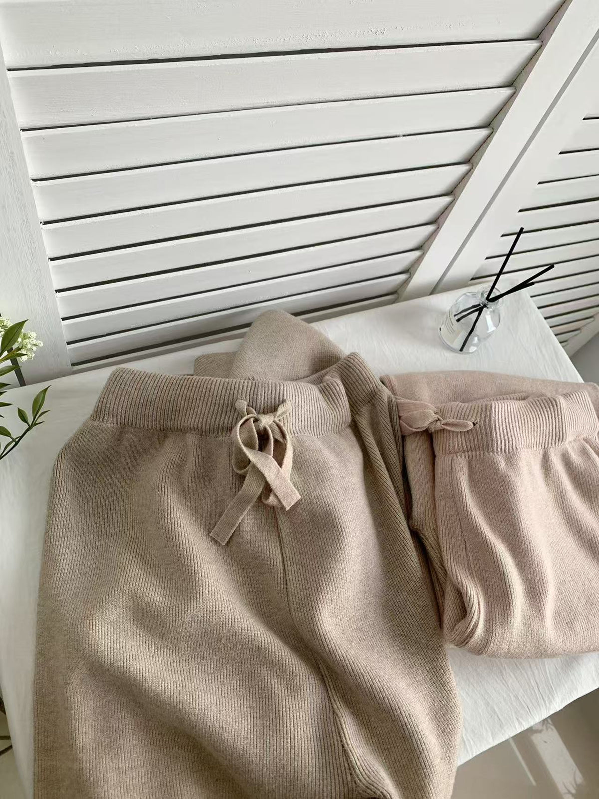 HELLO MILK TEE- 85615 休閑長褲