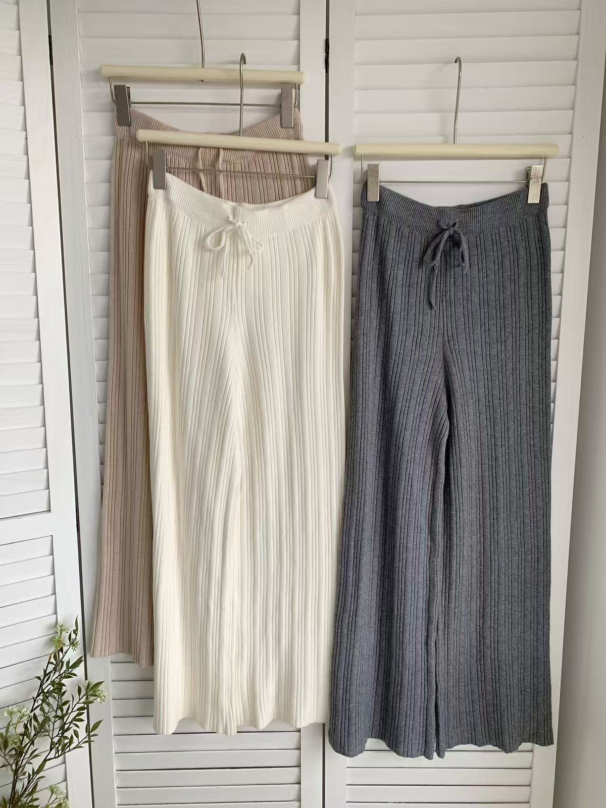 HELLO MILK TEE- 85613 百搭長褲