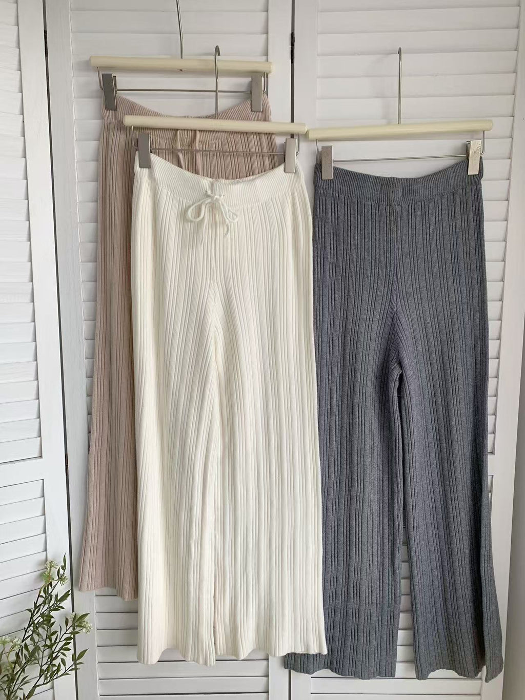 HELLO MILK TEE- 85613 百搭長褲