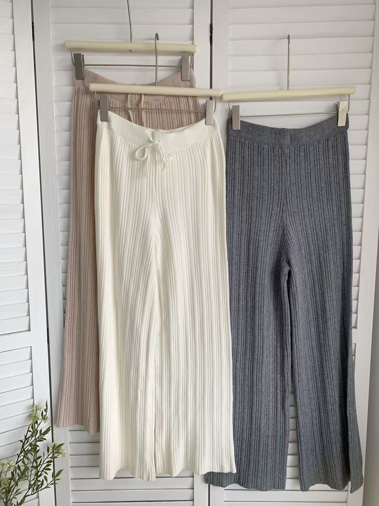 HELLO MILK TEE- 85613 百搭長褲