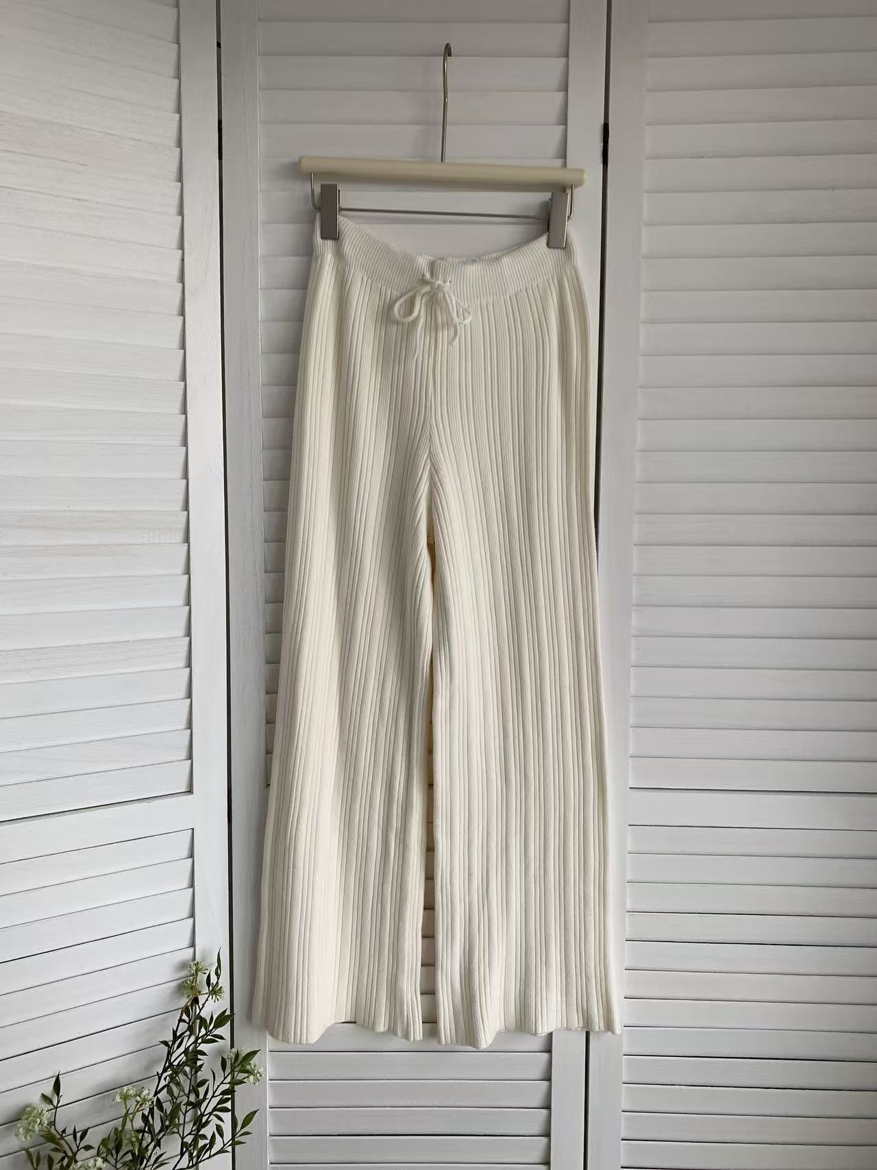 HELLO MILK TEE- 85613 百搭長褲