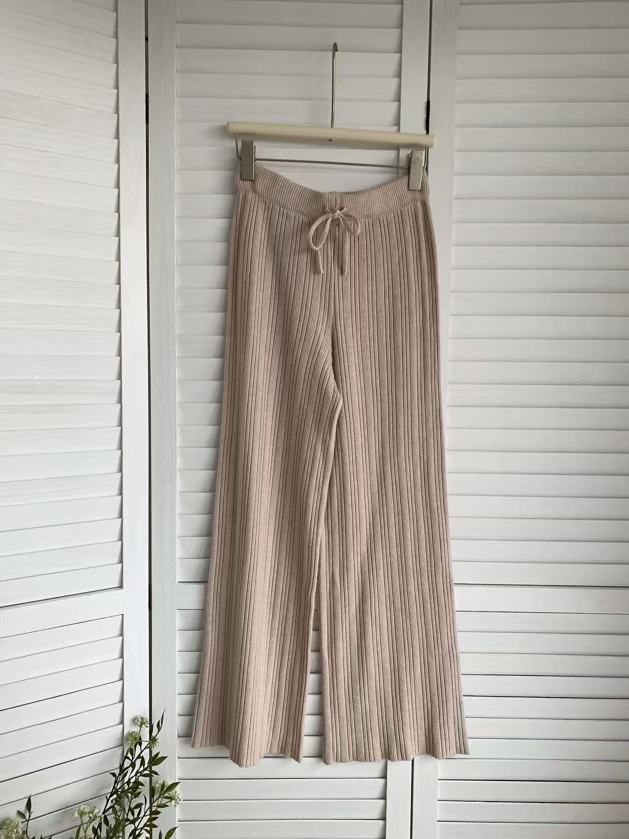 HELLO MILK TEE- 85613 百搭長褲