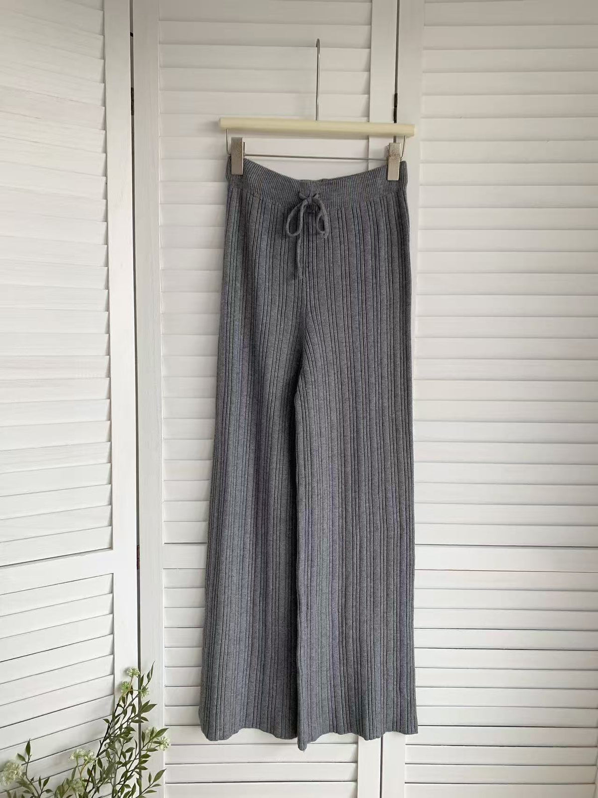 HELLO MILK TEE- 85613 百搭長褲