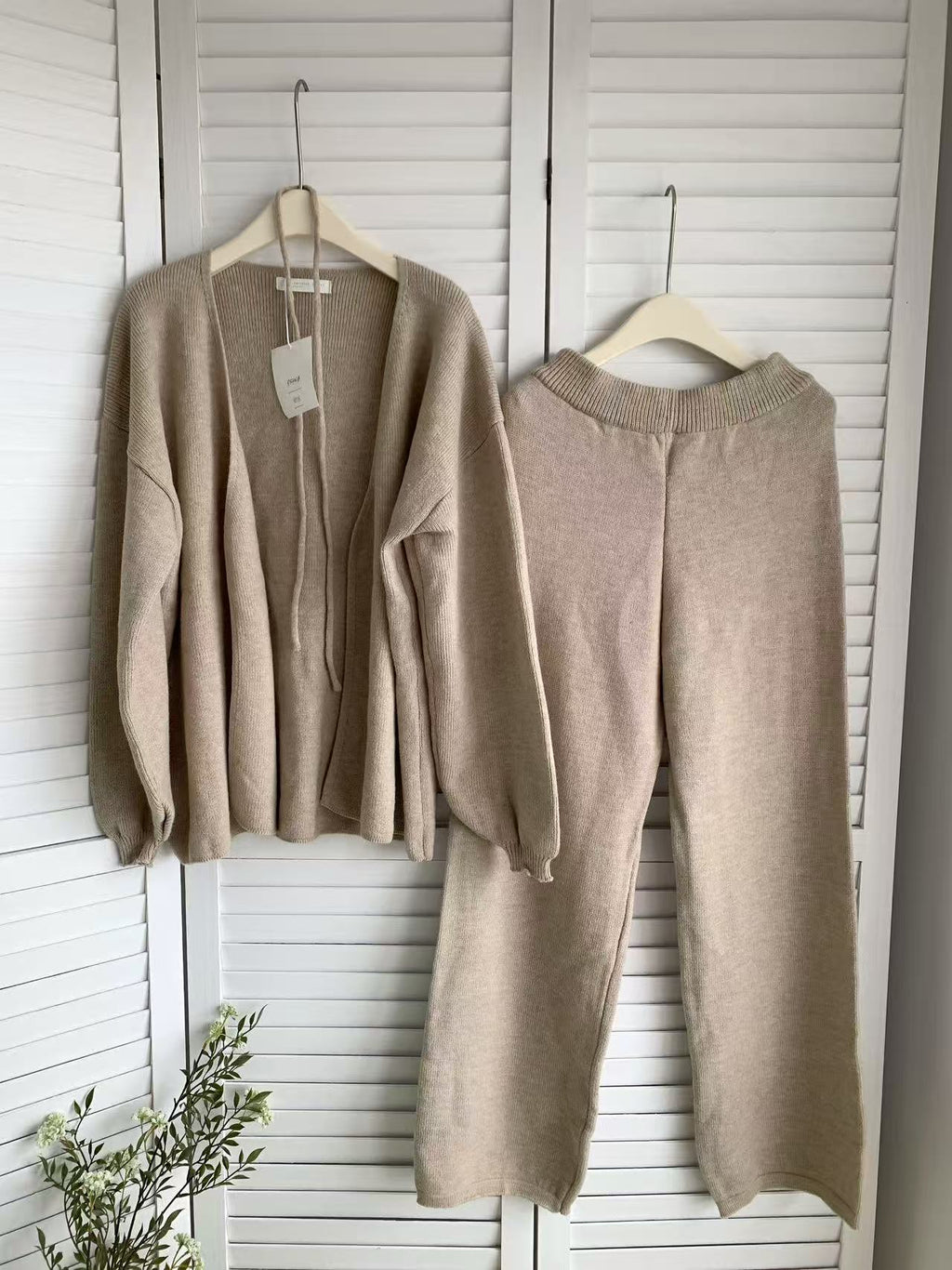 HELLO MILK TEE- 85646 休閒套裝