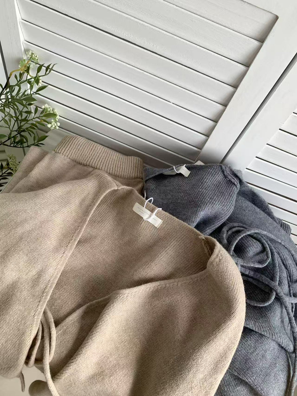 HELLO MILK TEE- 85646 休閒套裝