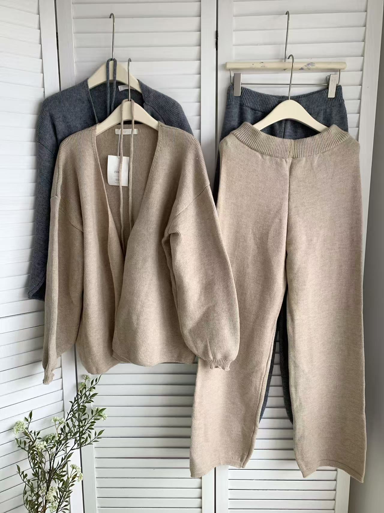 HELLO MILK TEE- 85646 休閒套裝