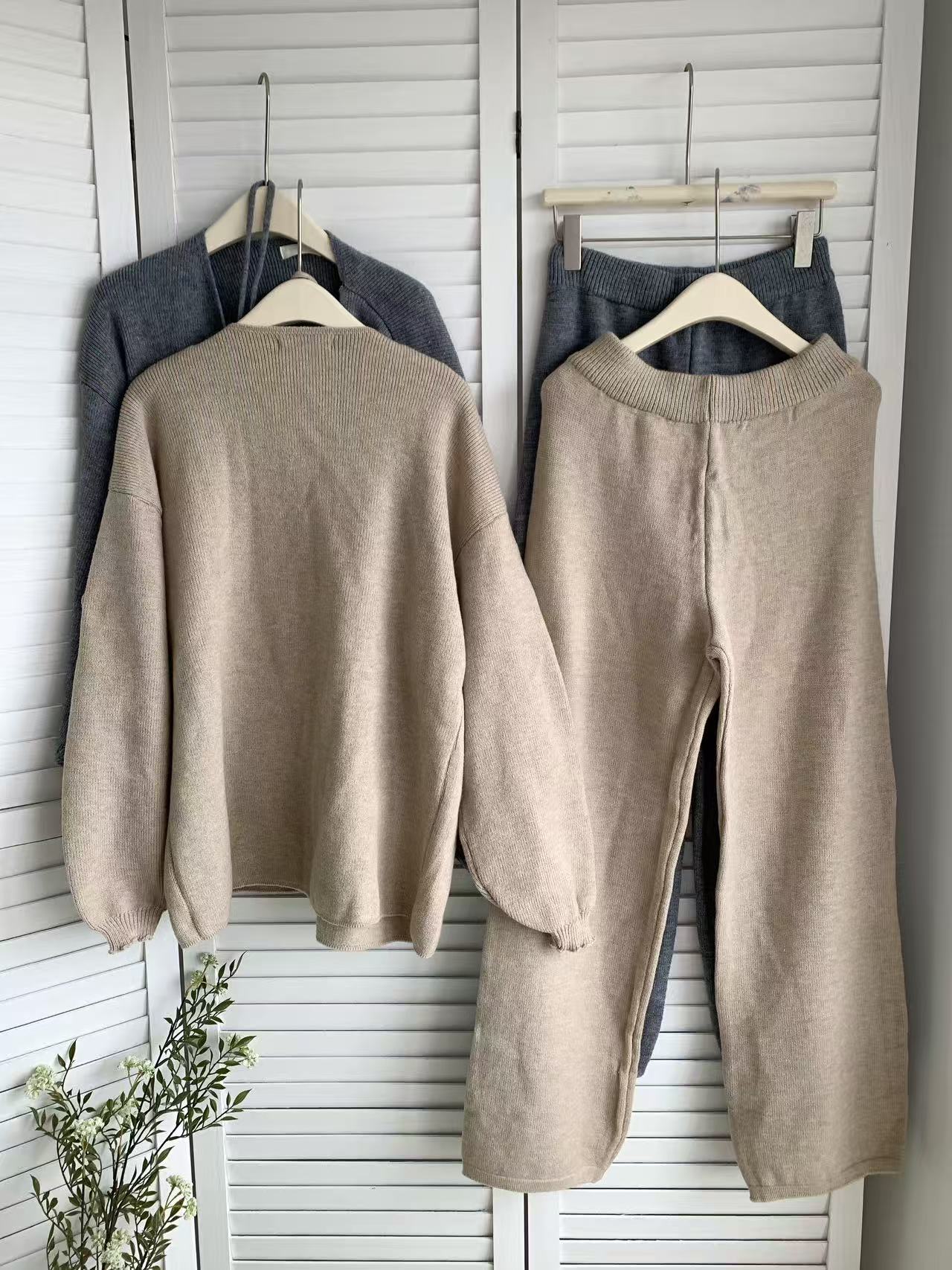 HELLO MILK TEE- 85646 休閒套裝