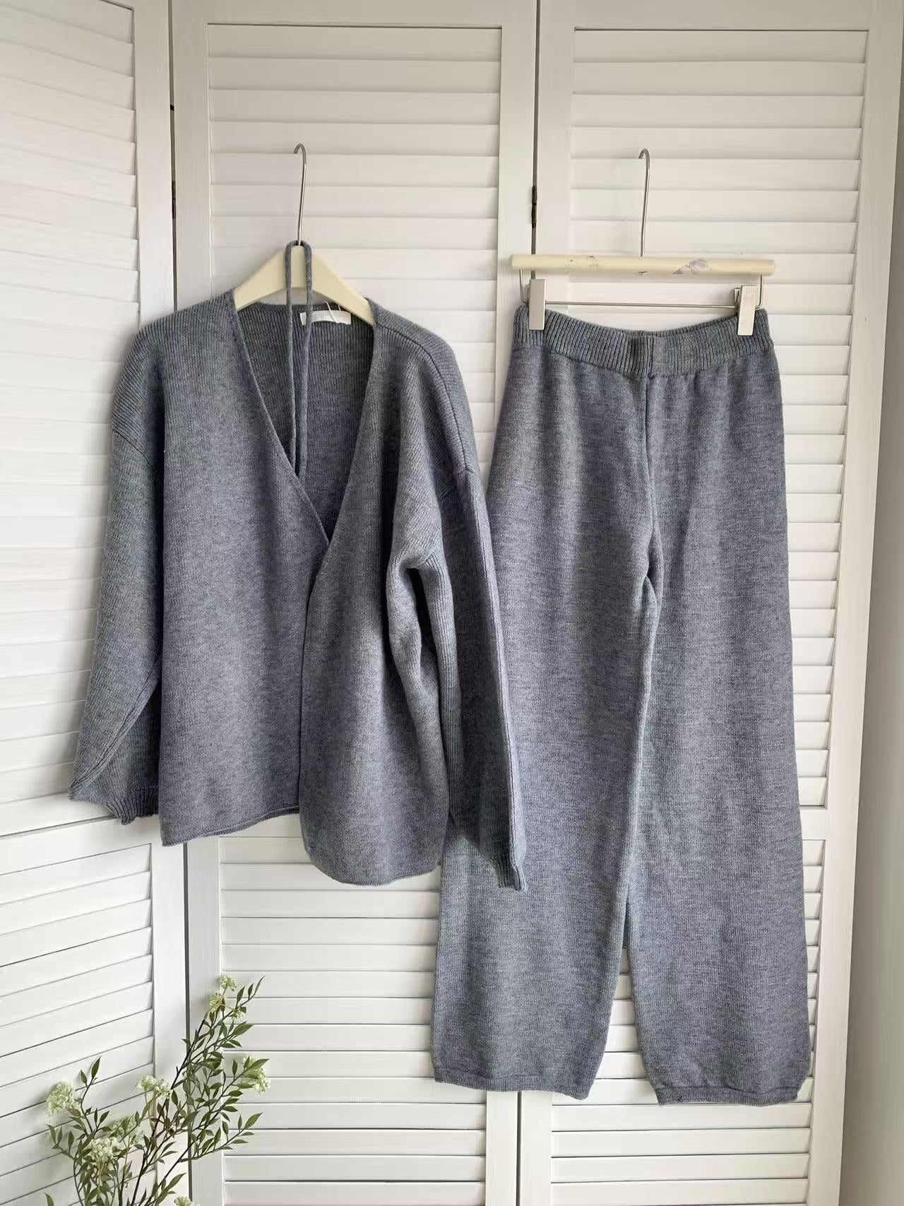 HELLO MILK TEE- 85646 休閒套裝