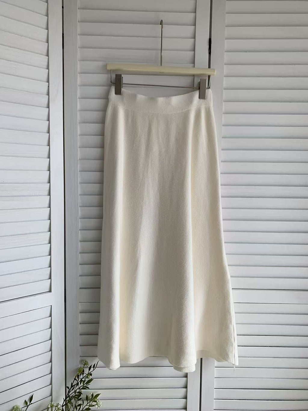 HELLO MILK TEE- 85614 質感半裙