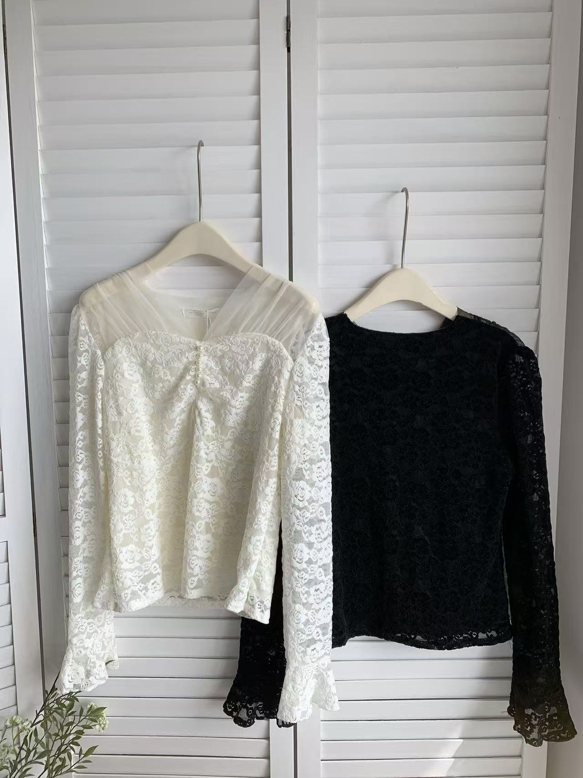 HELLO MILK TEE- 85629 拼接上衣