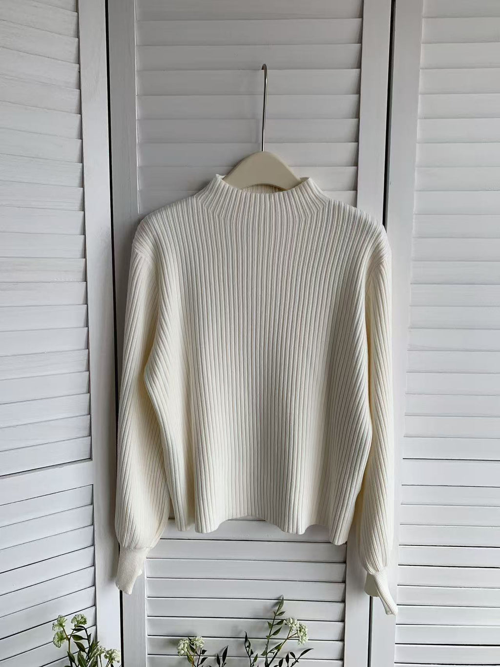 HELLO MILK TEE- 85590 燈籠袖上衣