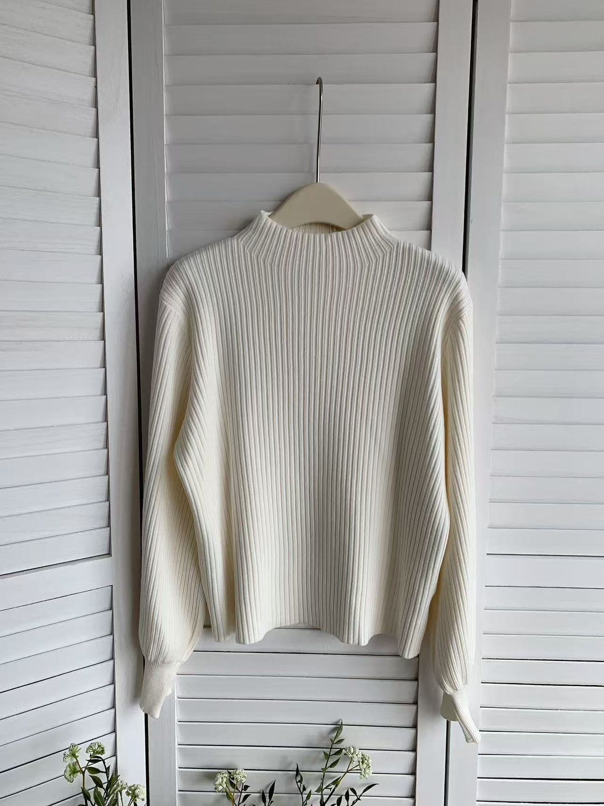 HELLO MILK TEE- 85590 燈籠袖上衣