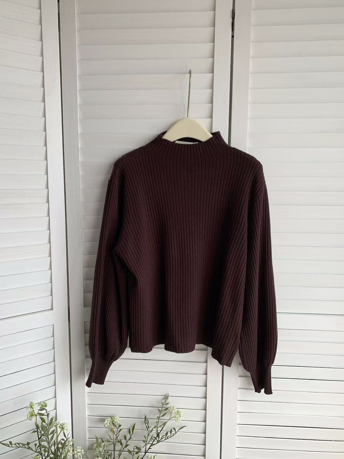 HELLO MILK TEE- 85590 燈籠袖上衣