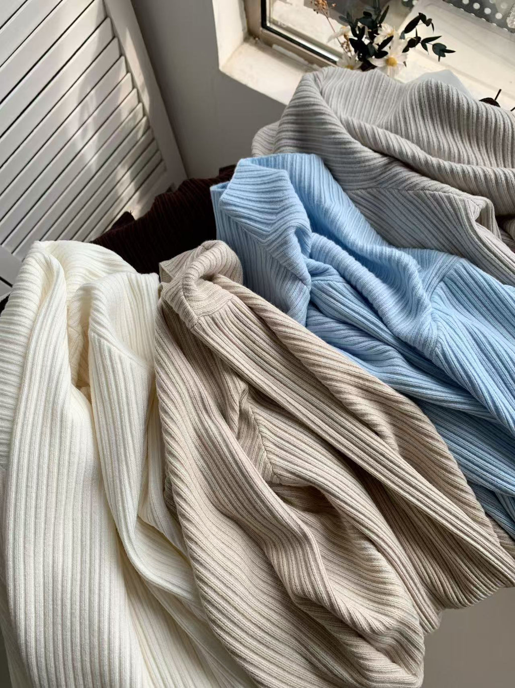 HELLO MILK TEE- 85590 燈籠袖上衣