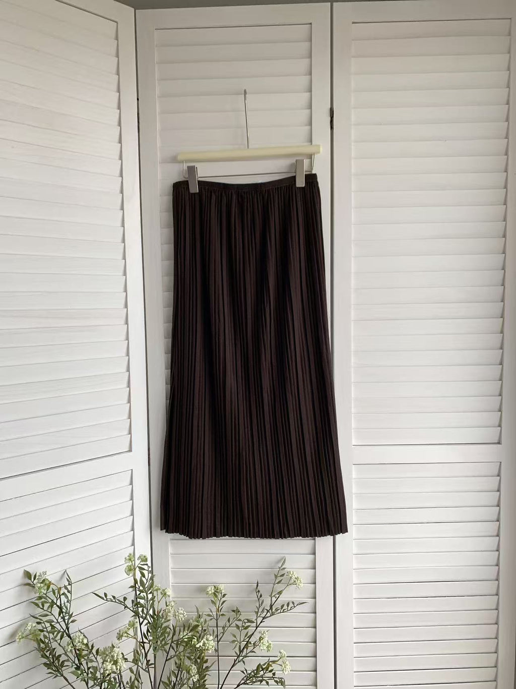 HELLO MILK TEE- 85544 磨毛半裙