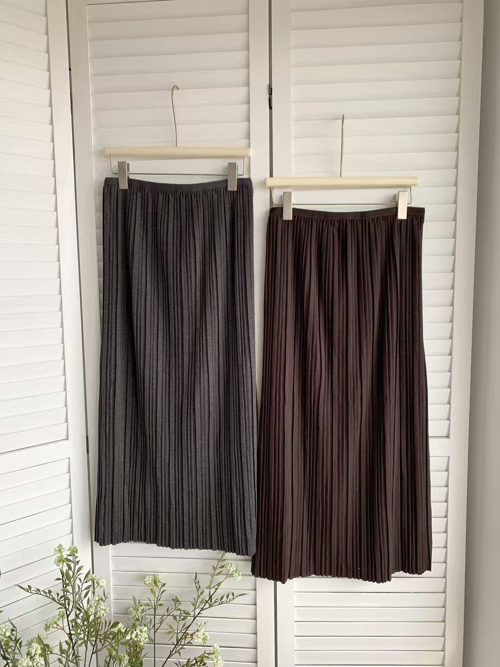 HELLO MILK TEE- 85544 磨毛半裙