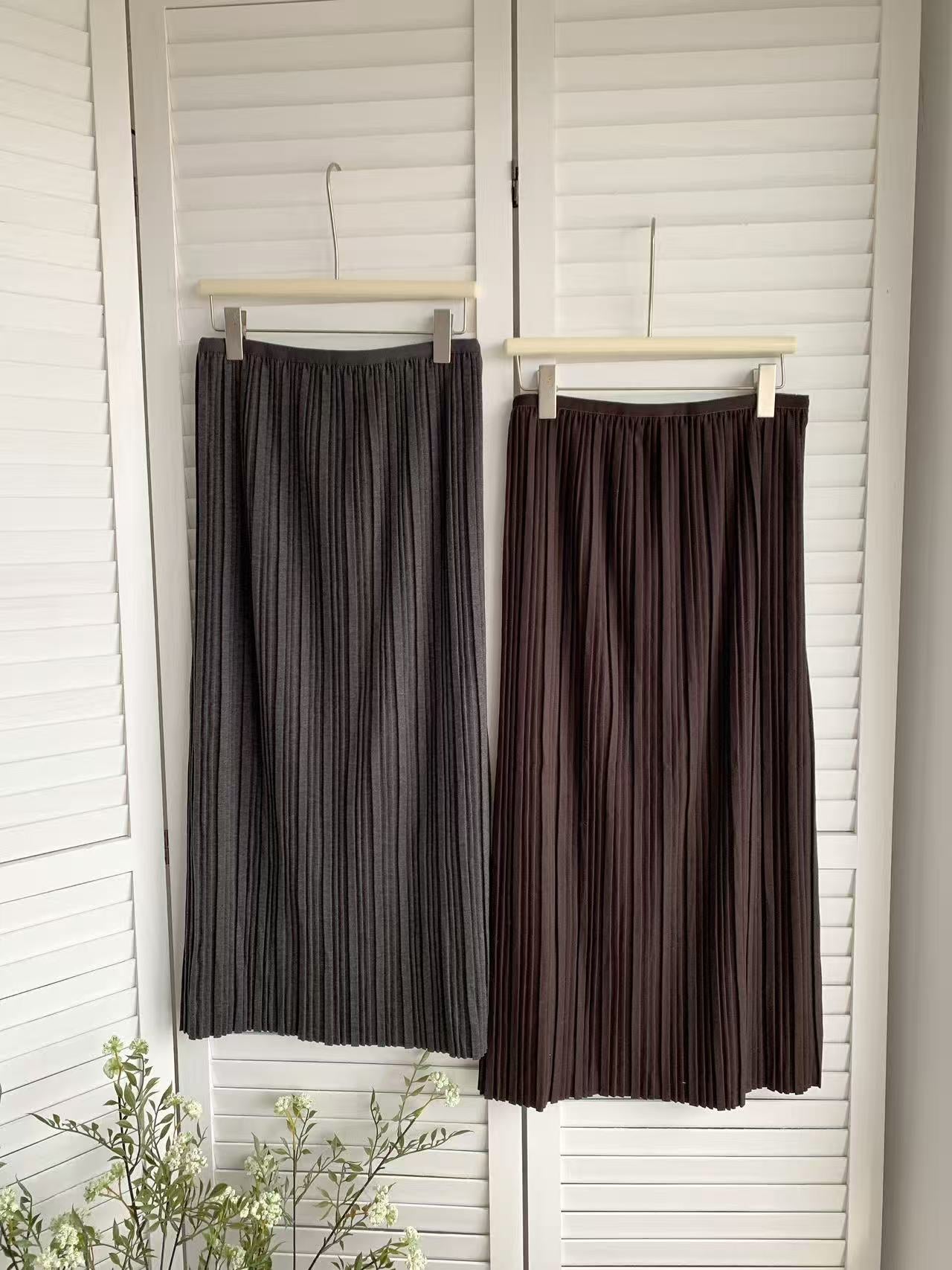 HELLO MILK TEE- 85544 磨毛半裙