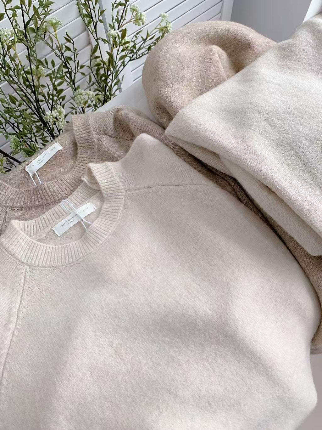 HELLO MILK TEE- 85647 百搭套裝