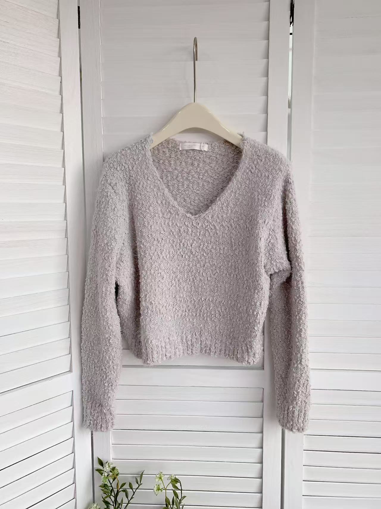 HELLO MILK TEE- 85698 長袖上衣