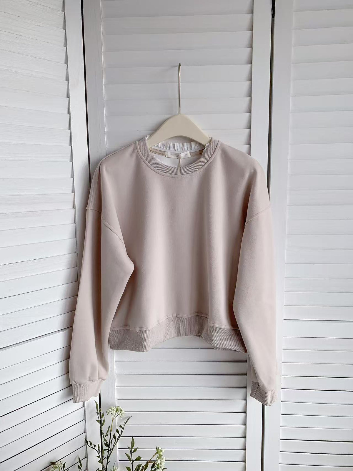 HELLO MILK TEE- 85685 圓領衛衣