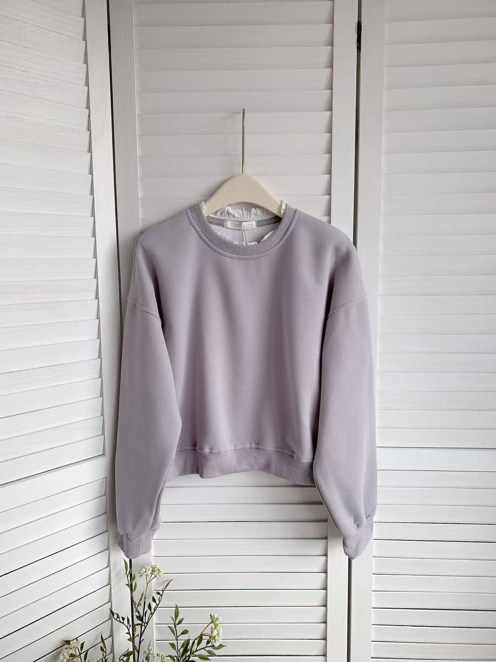 HELLO MILK TEE- 85685 圓領衛衣