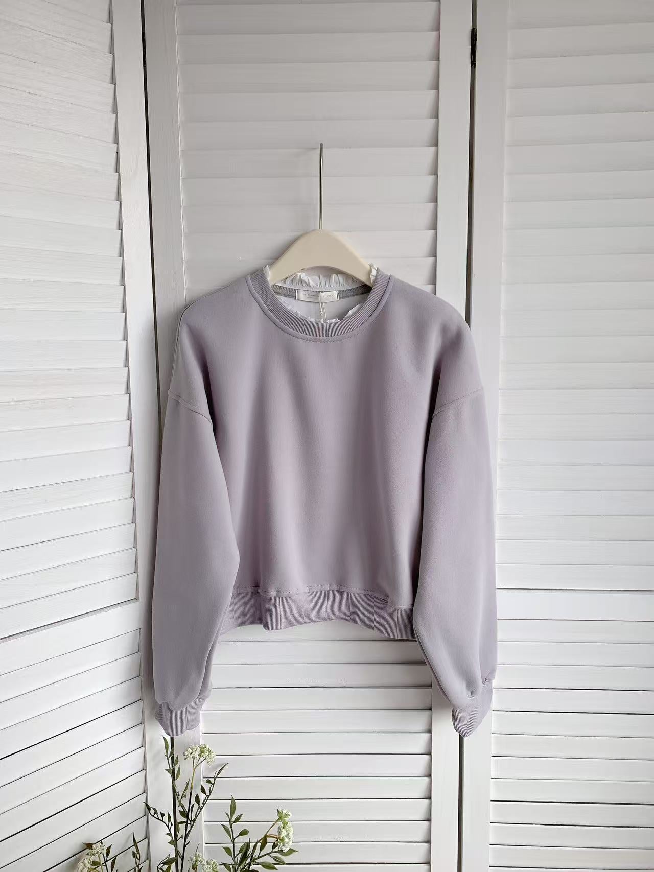 HELLO MILK TEE- 85685 圓領衛衣