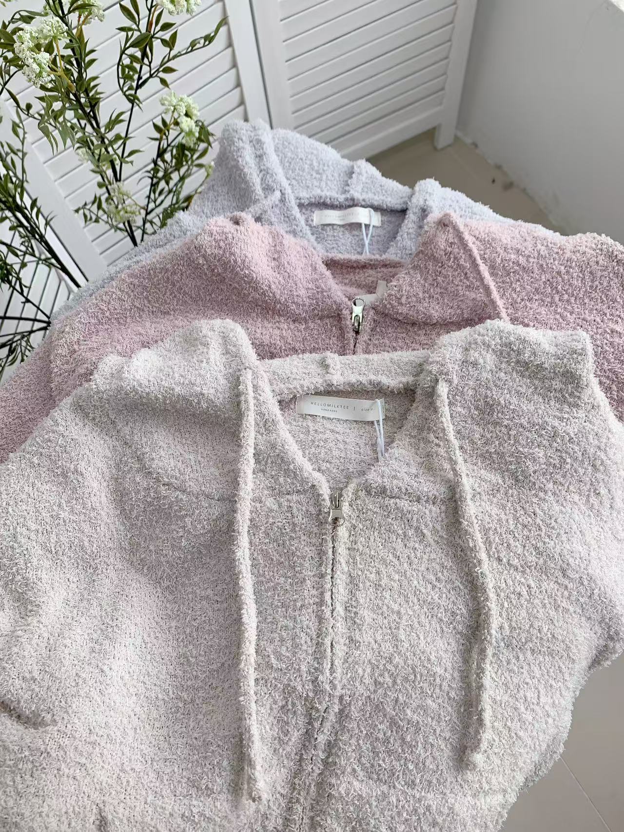 HELLO MILK TEE- 85653 連帽上衣